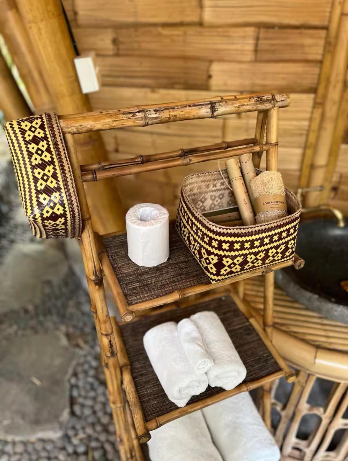 Wahem Eco Bamboo - Magical Bamboo House Ubud Bali Villa Buitenkant foto