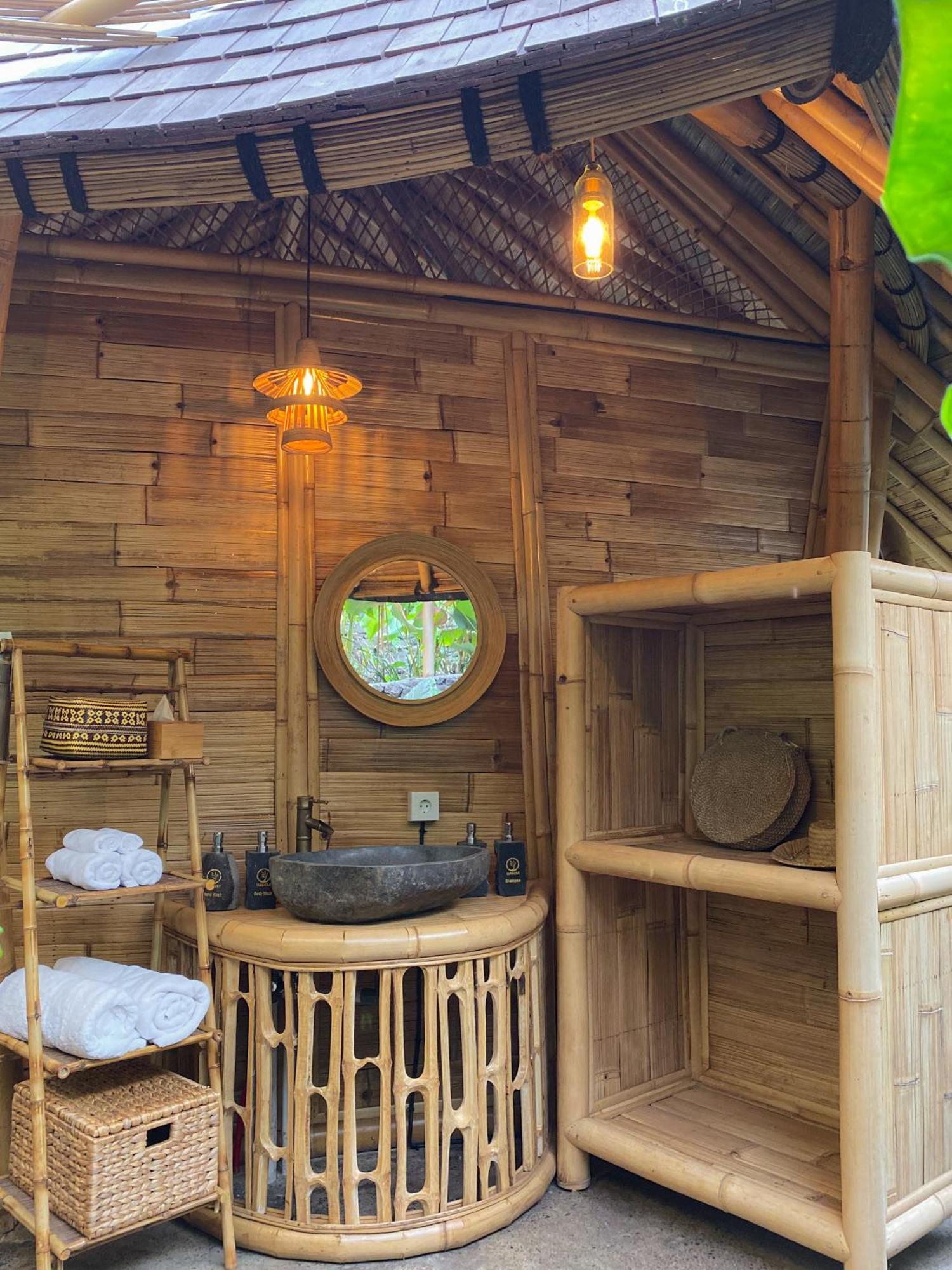 Wahem Eco Bamboo - Magical Bamboo House Ubud Bali Villa Buitenkant foto