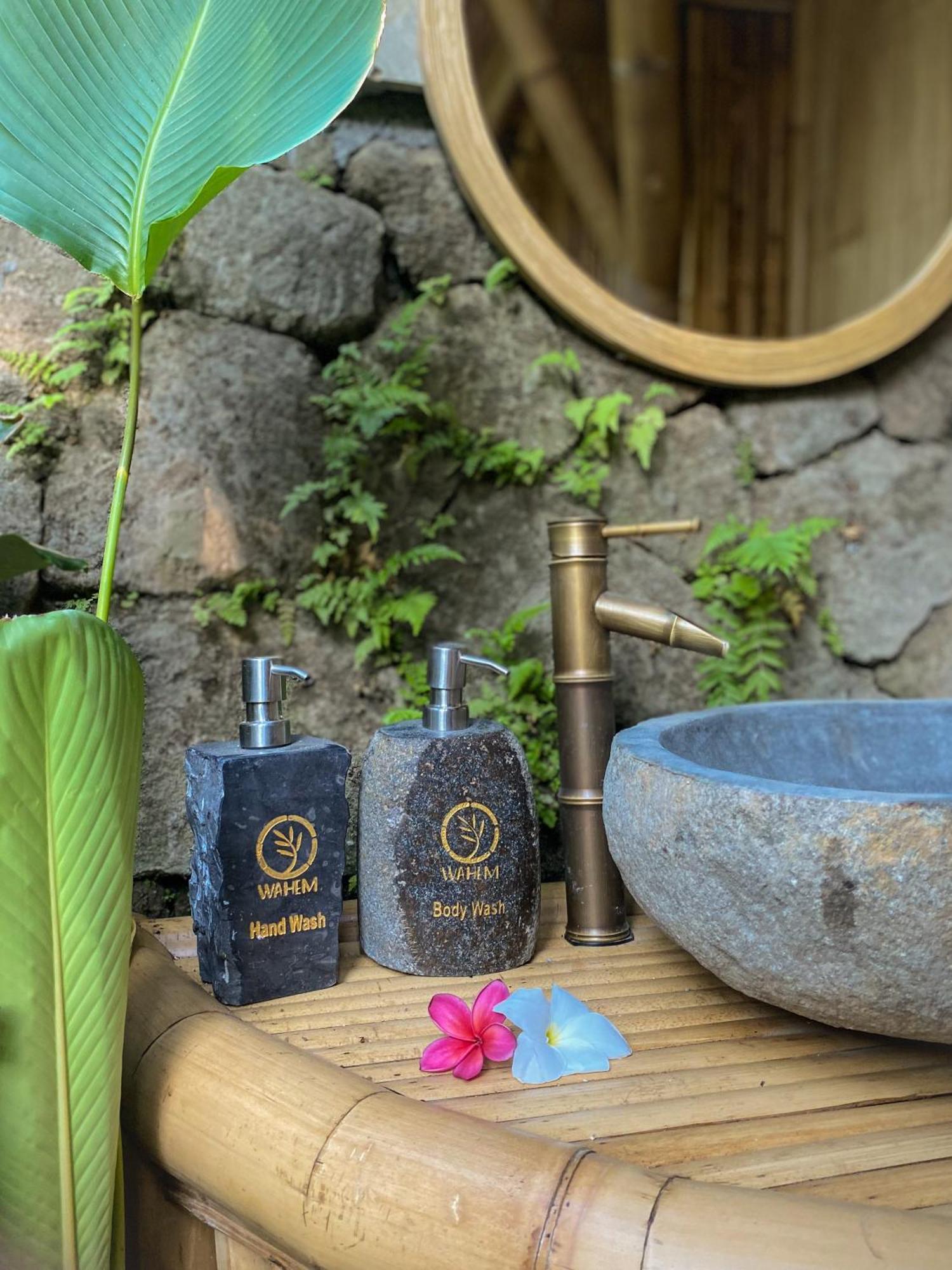 Wahem Eco Bamboo - Magical Bamboo House Ubud Bali Villa Buitenkant foto