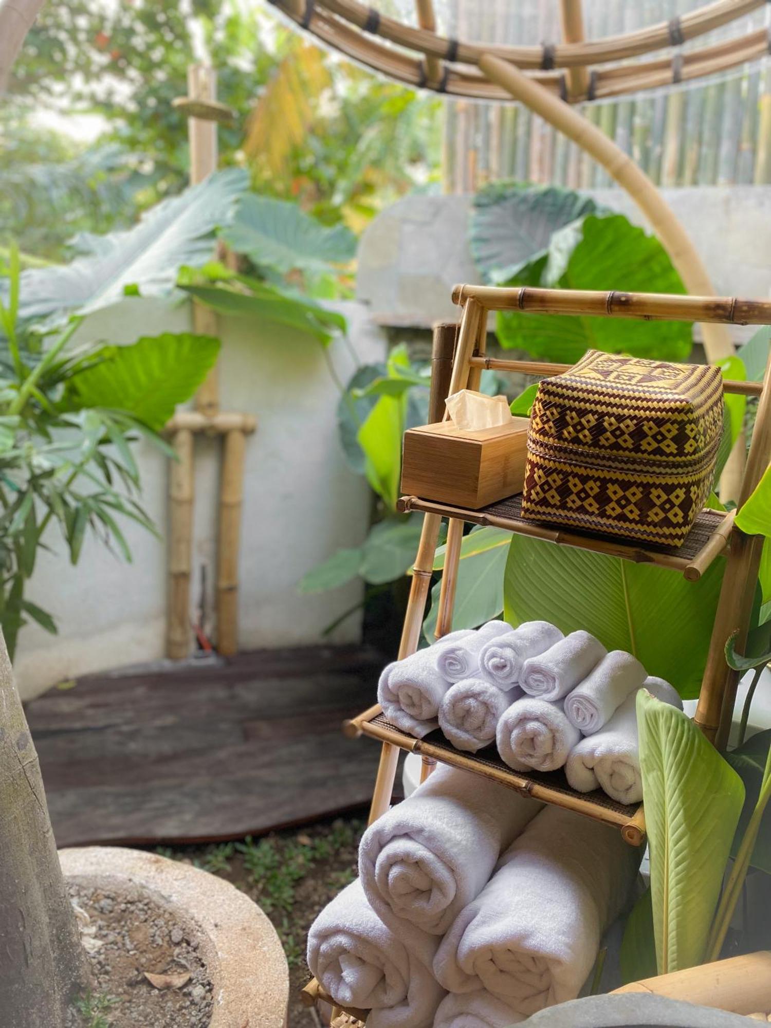 Wahem Eco Bamboo - Magical Bamboo House Ubud Bali Villa Buitenkant foto