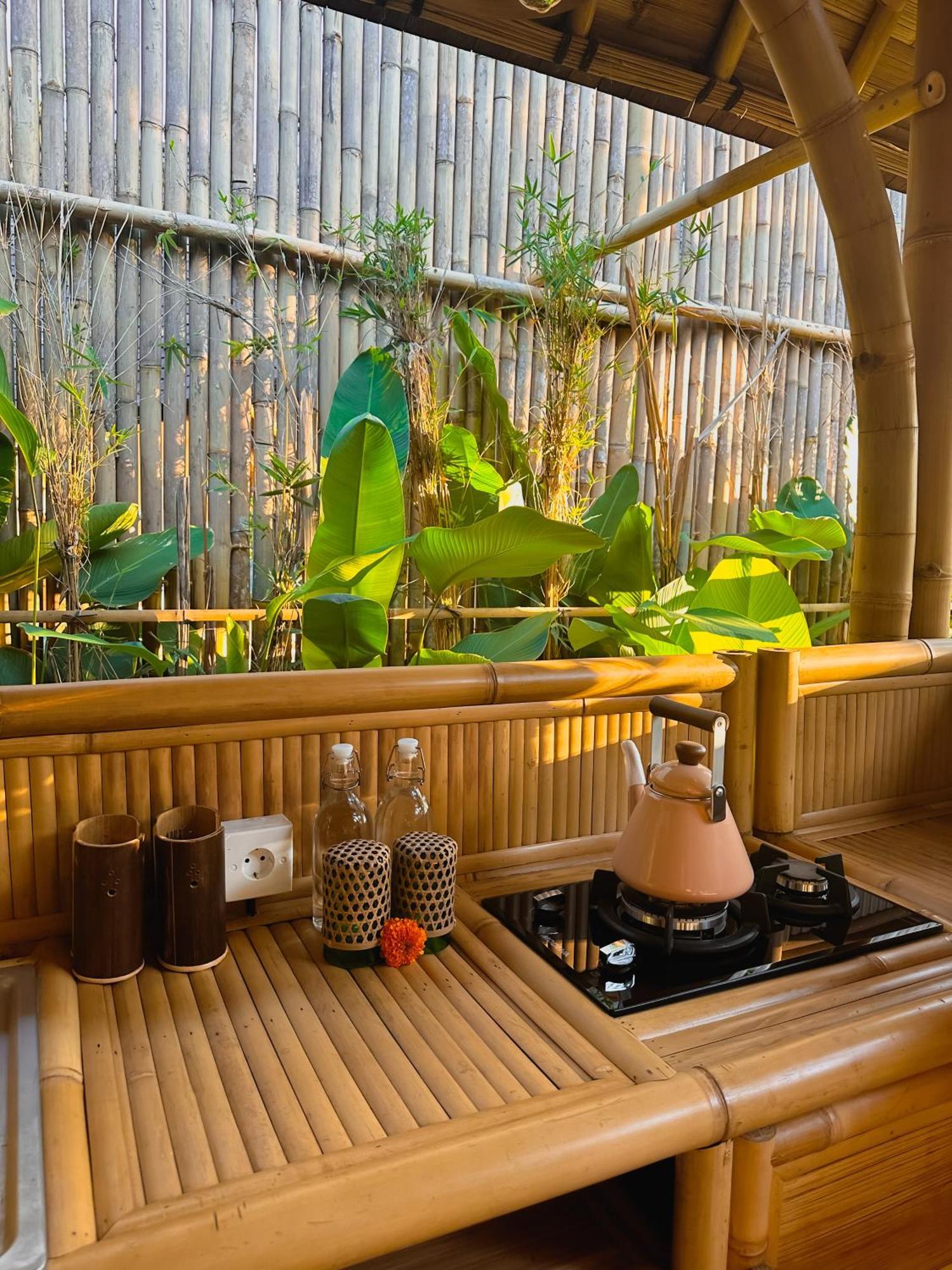 Wahem Eco Bamboo - Magical Bamboo House Ubud Bali Villa Buitenkant foto