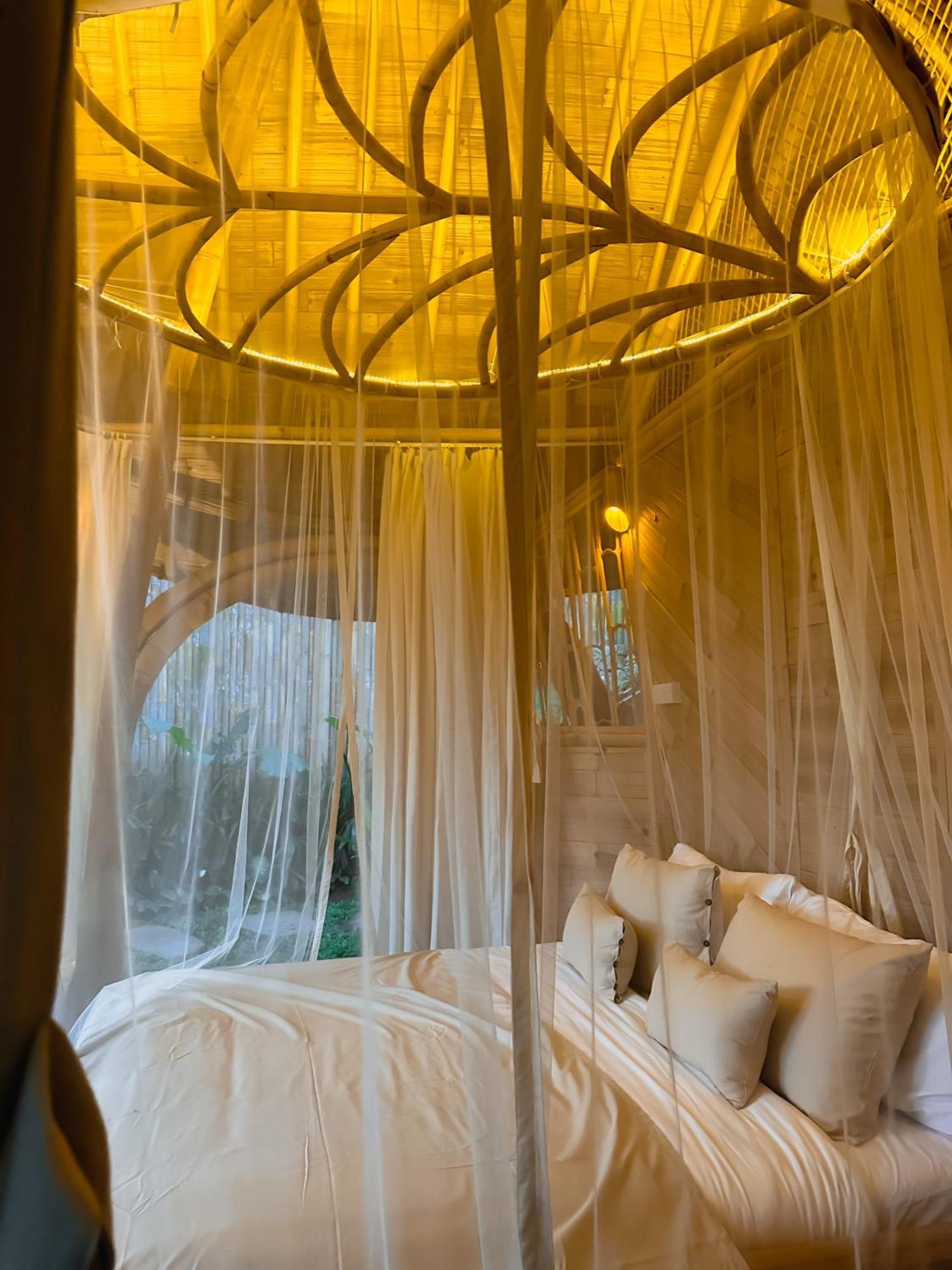 Wahem Eco Bamboo - Magical Bamboo House Ubud Bali Villa Buitenkant foto